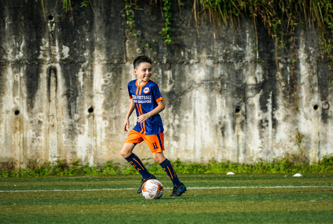 BFA Foundation Phase player on the ball
