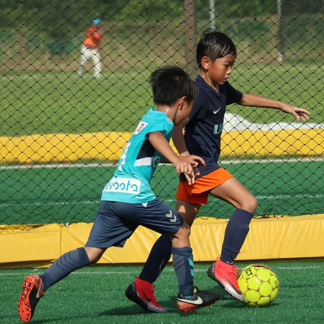 Young BFA players at training